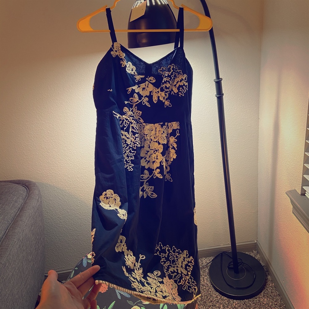 J Crew floral dress size 4